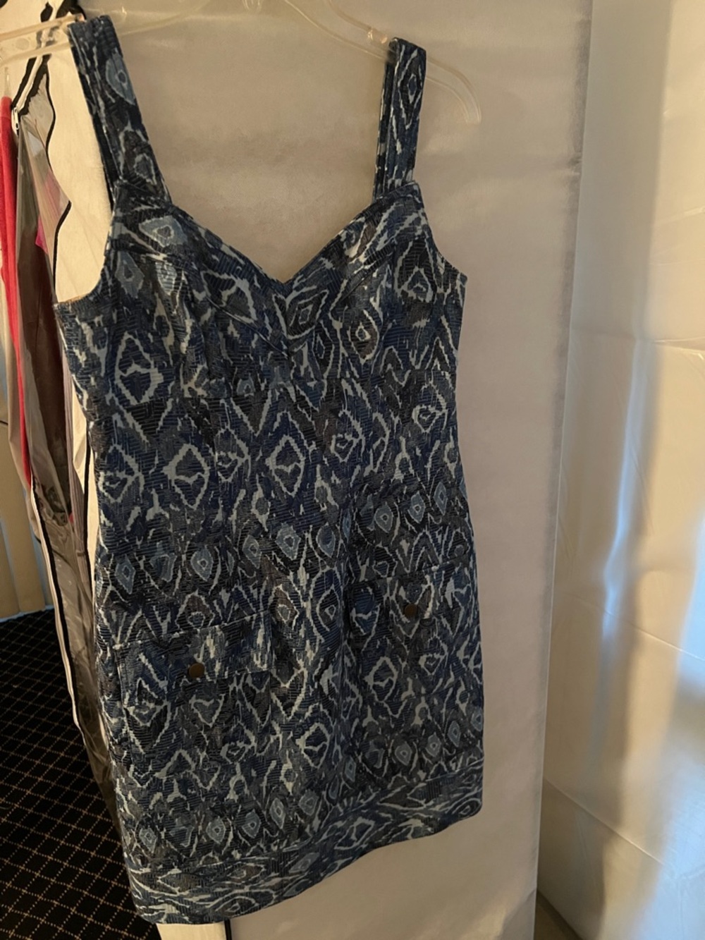 Maggy London Blue Patterned dress